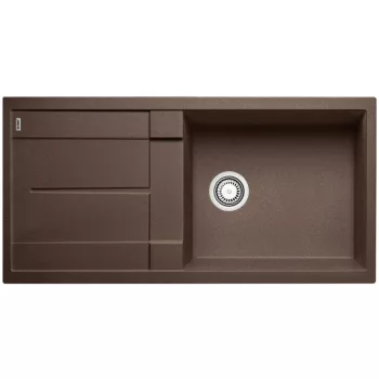   BLANCO 515143 Mosogató Metra XL 6 S kávé excenter nélkül Silgranit PuraDur