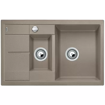   BLANCO 517353 Mosogató Metra 6 S Compact tartufo excenterrel Silgranit PuraDur