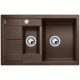 BLANCO 515044 Mosogató Metra 6 S Compact kávé excenterrel Silgranit PuraDur