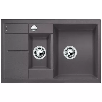   BLANCO 518876 Mosogató Metra 6 S Compact szürke szikla excen.Silgranit PuraDur