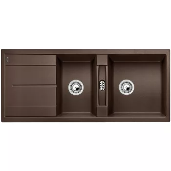   BLANCO 515048 Mosogató Metra 8 S kávé excenter nélkül Silgranit PuraDur