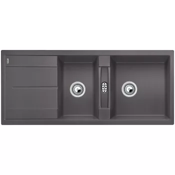   BLANCO 518884 Mosogató Metra 8 S szürke szikla excenter nélkül Silgranit PuraDur