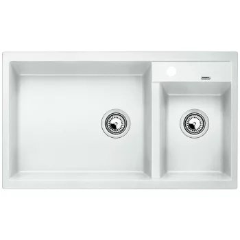   BLANCO 513269 Mosogató Metra 9 fehér excenter nélkül Silgranit PuraDur