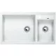 BLANCO 513269 Mosogató Metra 9 fehér excenter nélkül Silgranit PuraDur