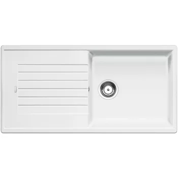   BLANCO 517571 Mosogató Zia XL 6 S fehér excenter nélkül Silgranit PuraDur