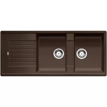   BLANCO 515602 Mosogató Zia 8 S kávé excenter nélkül Silgranit PuraDur