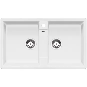   BLANCO 516678 Mosogató Zia 9 fehér excenter nélkül Silgranit PuraDur