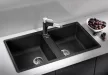 BLANCO 516686 Mosogató Zia 9 antracit excenter nélkül Silgranit PuraDur