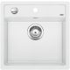 BLANCO 518532 Mosogató Dalago 5-f fehér excenterrel Silgranit PuraDur