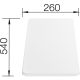 BLANCO 210521 Tartozék műanyag vágódeszka 540x260x20