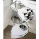 HETTICH 9136179 LeMans II 600 mm Arena Classic ezüst J