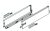 BLUM 378K5002SA oldalfal Antaro 500 szürke J+B