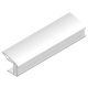 SEVROLL 03446  Libra fogantyú profil 18mm 2,70m ezüst