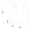 MILADESIGN tak.elem képerny.Quantum Q362 ezüst