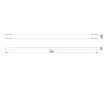 MILADESIGN asztalkeret profil G5 ST541-76 antracit