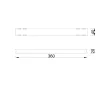 MILADESIGN asztalkeret profil G5 ST541-36 fekete