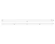 MILADESIGN asztalkeret profil G5 ST541-176 fekete