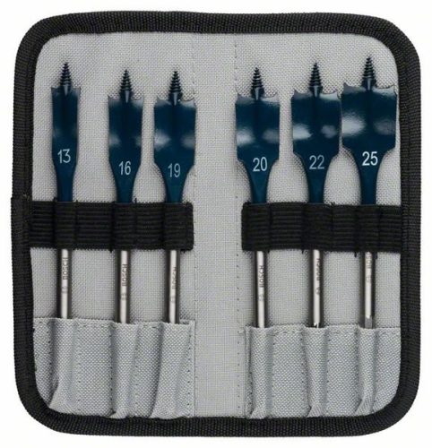 BOSCH 2608900333 Sada plochých frézovacích vrtáků SelfCut Speed 13–25 mm, 6 kusů
