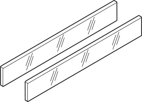BLUM Z37R467C üveg Antaro "C" 500mm matt