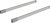 HETTICH 9121954 ArciTech magasító korlát 270 mm ezüst J