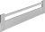 HETTICH 9122851 ArciTech belső fiók front 126/450 mm ezüst
