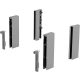 HETTICH 9122978 ArciTech DesignSide adapter/124 mm ezüst