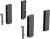 HETTICH 9122979 ArciTech DesignSide adapter 126 antracit