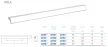 TULIP Fogantyú Isola 160 eloxált alumínium