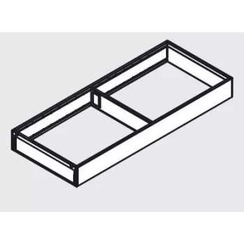   BLUM ZC7S600RS1 Ambia-line kerethez LBX/MVX, NL=600/100 mm selymes fehér SW-M