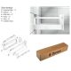 BLUM készlet Antaro D 270 mm/30 kg, Blumotion/TOB, szürke R9006