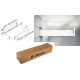 K-BLUM set Antaro M 400 mm/30 kg, Blumotion/TOB, fehér SW, inserta