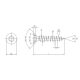 StrongFix TX Csavar 4,5x60 cink fehér T20