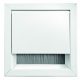Kábel kivezető Alu 100 x 100 x 13 mm fehér