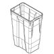 GOLLINUCCI Pótkosár Linea 580-hoz, 30 l