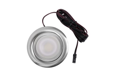 SAL LED spotlámpa 12V 2W nemesacél csiszolt