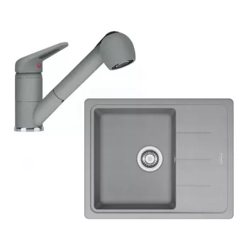 FRANKE Szett G55 BFG 611-62 szürke kő + FC 9547