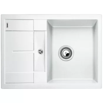   BLANCO 519565 Mosogató Metra 45 S Compact fehér excen.nélk.Silgranit PuraDur