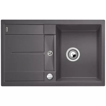   BLANCO 519086 Mosogató Metra 45 S-F szürke szikla excenterrel Silgranit PuraDur