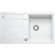 BLANCO 519099 Mosogató Metra 5 S-F fehér excenterrel Silgranit PuraDur