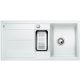 BLANCO 519115 Mosogató Metra 6 S-F fehér excenterrel Silgranit PuraDur