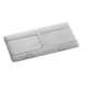 LEGRAND Pop-up box alumínium matt 8 modul (2x4) 54013