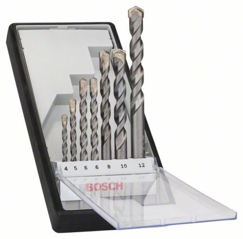 BOSCH 2607010545 Sada vrtáků do betonu CYL-3, Robust Line, 4–12 mm, 7dílná