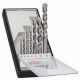 BOSCH 2607010545 Sada vrtáků do betonu CYL-3, Robust Line, 4–12 mm, 7dílná