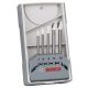 BOSCH 2608587169 5dílná sada vrtáků na dlaždice CYL-9 Ceramic, 4–10 mm