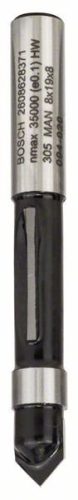 BOSCH 2608628371 Kopírovací fréza, 8 mm, D1 8 mm, L 19 mm, G 66 mm