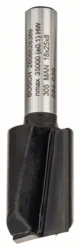 BOSCH 2608628389 Drážkovací fréza, 8 mm, D1 18 mm, L 24,6 mm, G 56 mm