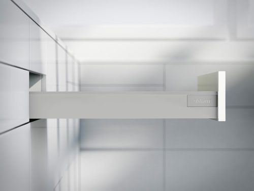 K-BLUM Antaro N 500 mm/30 kg, Blumotion/TOB, szürke R9006, csavar