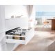 K-BLUM Antaro C 550 mm/30 kg, Blumotion/TOB, fehér SW, csavar