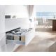 K-BLUM Antaro D 450 mm/30 kg, Blumotion/TOB, szürke R9006, csavar