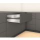 K-BLUM Legrabox M 300 mm/40 kg, Tip-on, szürke OG-M, expando